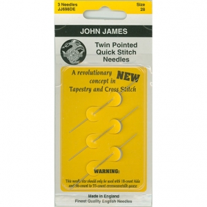 존제임스 십자수바늘 Tapestry 양끝 28호(3개세트)-JJ698DE28