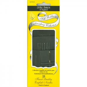존제임스 자수바늘종합(리본자수포함) Silk Ribbon & Embroidery(25개세트)-JJ47010