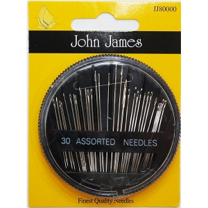 존제임스 가정용바늘종합 Household Sewing Needles(30개세트)-JJ80000