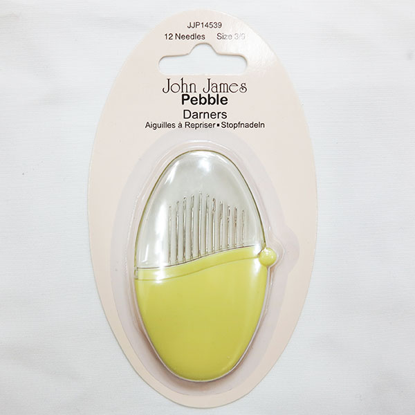 존제임스 다너바늘, 불리언바늘 Darners 3/9호(12개세트)-JJP14539(페블)