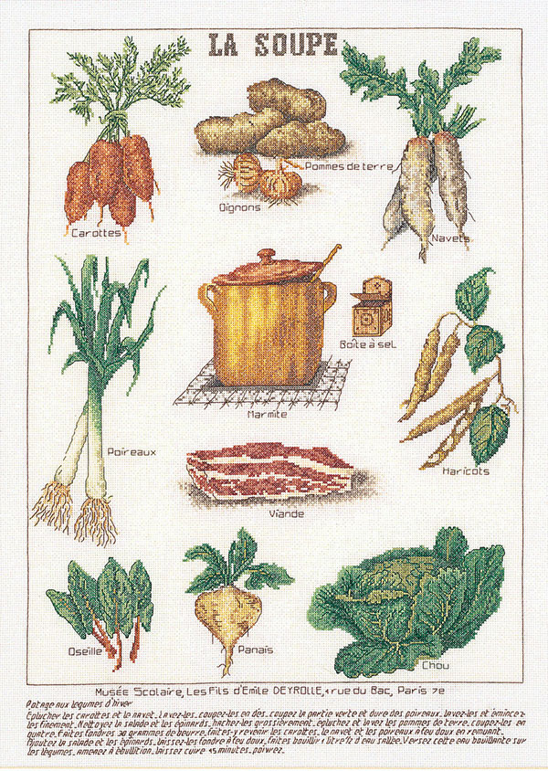 외국 십자수패키지 Thea Gouverneur/ LA SOUPE(36ct)-TG3027