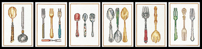 외국 십자수패키지 Thea Gouverneur/ CUTLERY(36ct)-TG3060