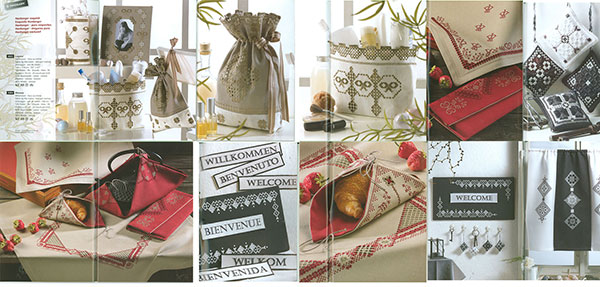 Zweigart 자수책/EXQUISITE HARDANGER(하덴거)-NO.213