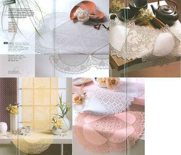 Zweigart 자수책/HALF CIRCLES(크로쉐)-NO.231