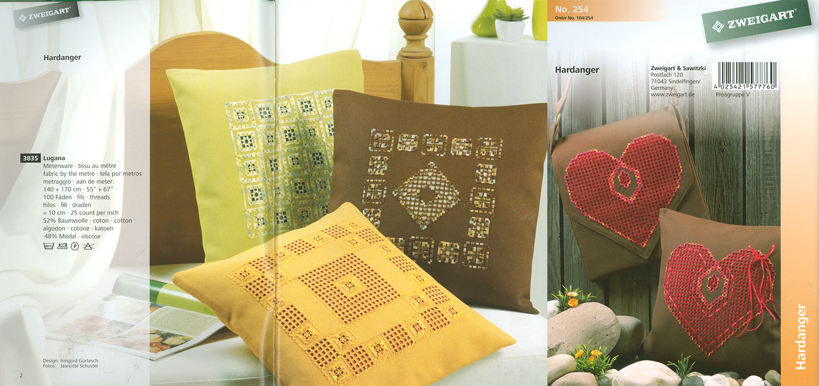 Zweigart 자수책/HARDANGER(하덴거)-NO.254