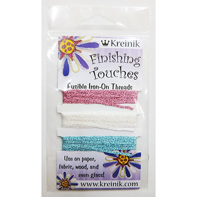 Kreinik 다림질접착 메탈릭실 Iron On Sets(1/8인치 리본) Baby-UF3R8006