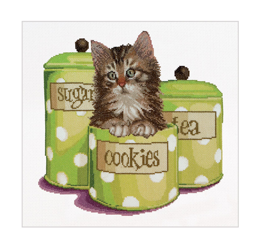 외국 십자수패키지 Thea Gouverneur/ COOKIE TIME(16ct)-TG735A