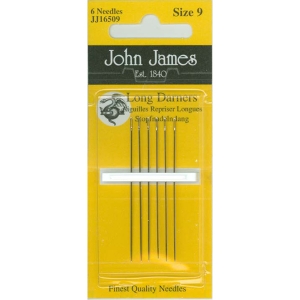 존제임스 Long Darners(불리언바늘) 9호(6개세트)-JJ16509