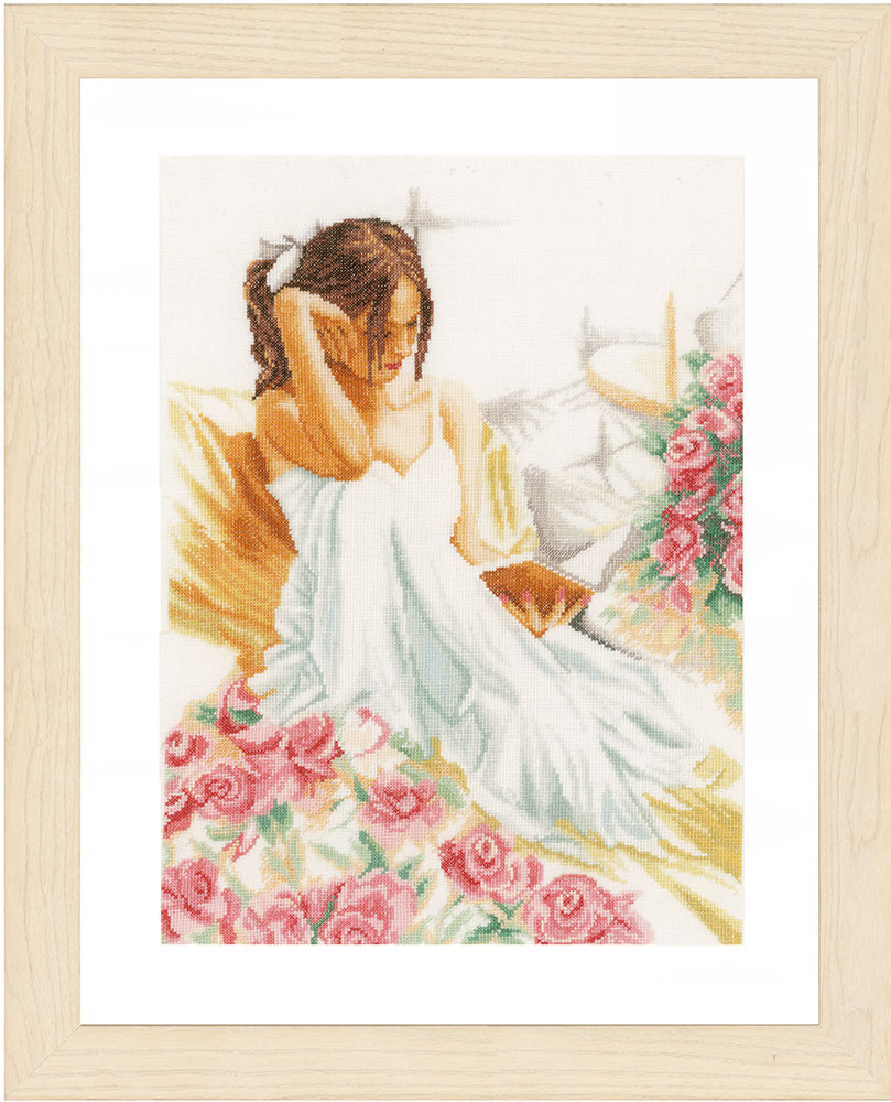 외국 십자수패키지 Lanarte/MOMENT OF READING-0150001