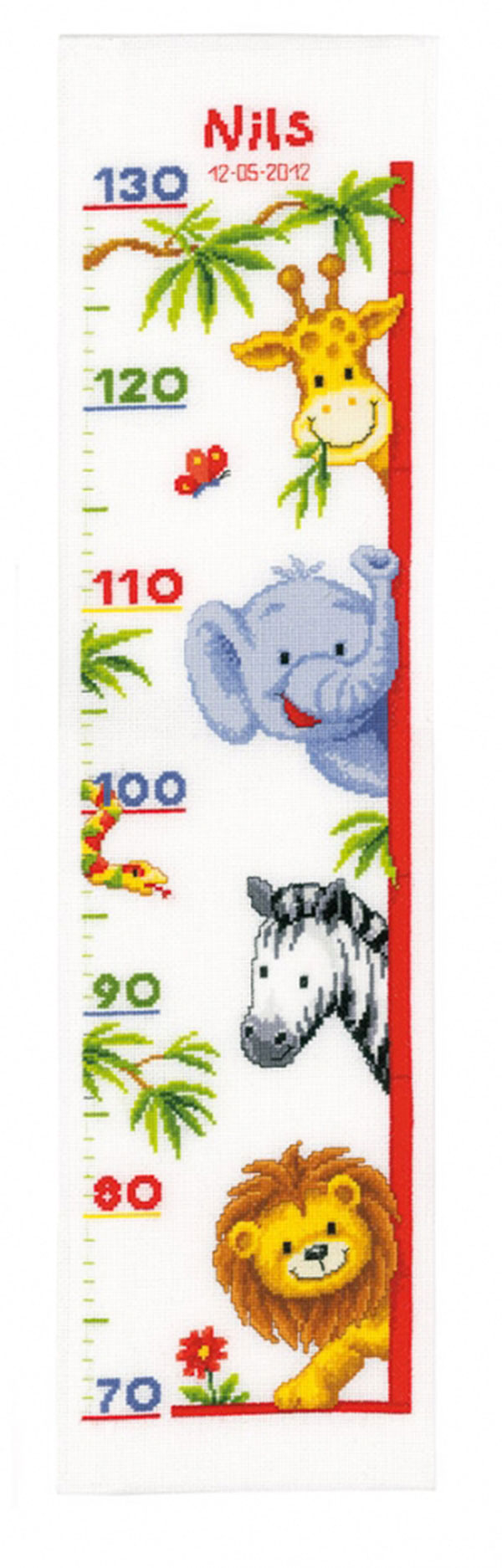 외국 십자수패키지 Vervaco/ 키재기 SAFARI(Peekaboo)-0011913