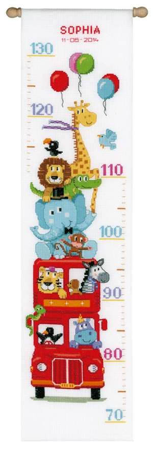 외국 십자수패키지 Vervaco/ 키재기 BUS SAFARI-0147792