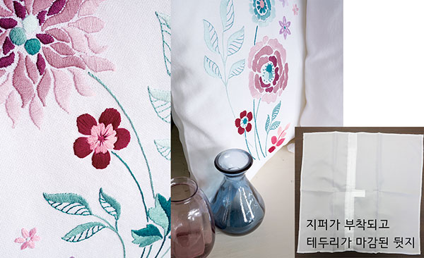 Vervaco 프랑스자수패키지/ 쿠션 Modern Flowers II-0154585