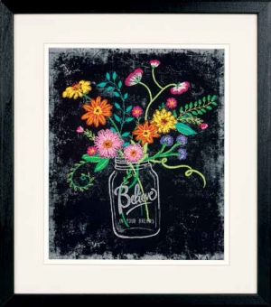 Dimensions 프랑스자수패키지/ BELIEVE IN YOUR DREAMS-71-01546