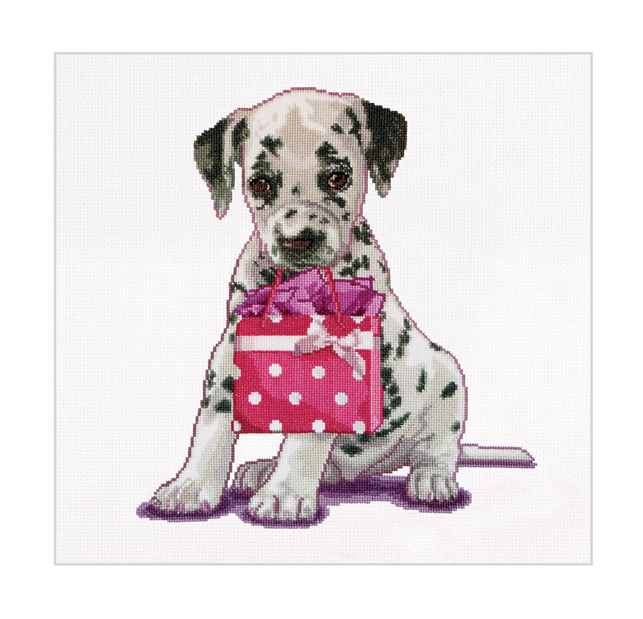 외국 십자수패키지 Thea Gouverneur/ PUPPY WENT SHOPPING-TG737A