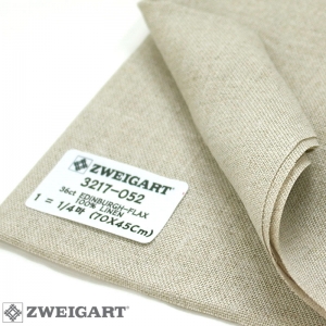 쯔바이 자수원단 36카운트-EDINBURGH-FLAX/3217-052