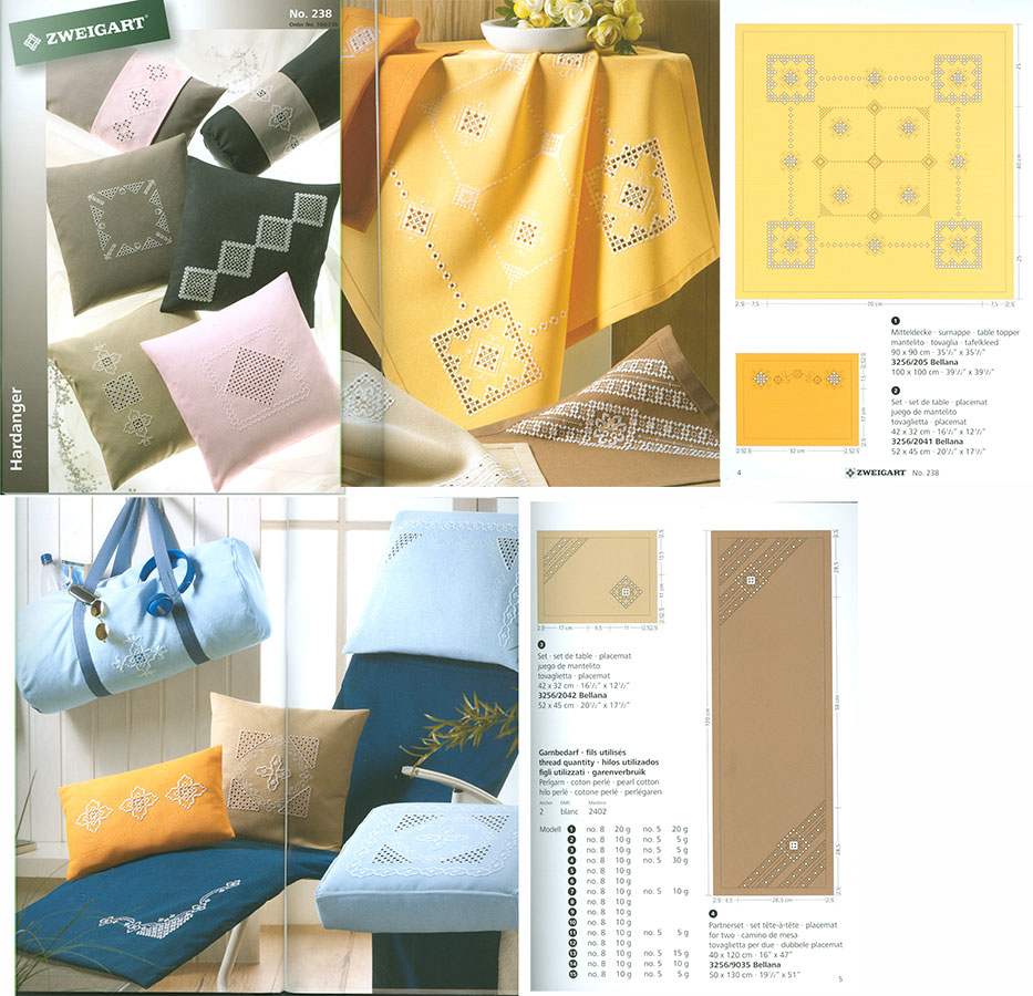 Zweigart 자수책/HARDANGER(하덴거)-NO.238