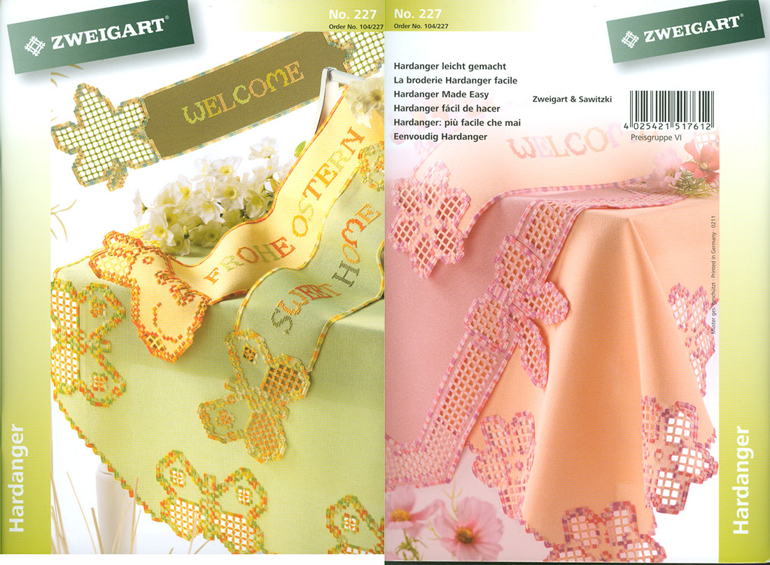 Zweigart 자수책/HARDANGER(하덴거)-NO.227