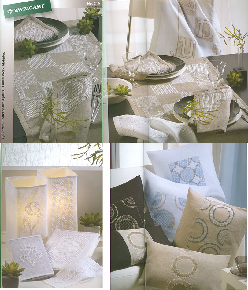 Zweigart 자수책/AJOUR ABC(아주르)-NO.219