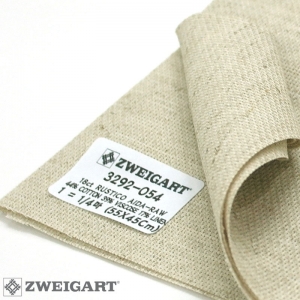 쯔바이 자수원단 18카운트-RUSTICO AIDA-RAW/3292-054