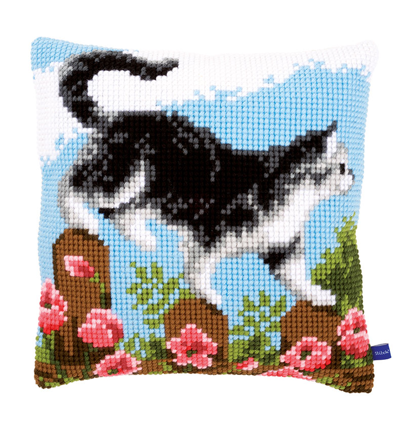 외국 십자수패키지 Vervaco/ Very Easy 털실 EXPLORING THE GARDEN II-0149763(칼라프린트 원단)