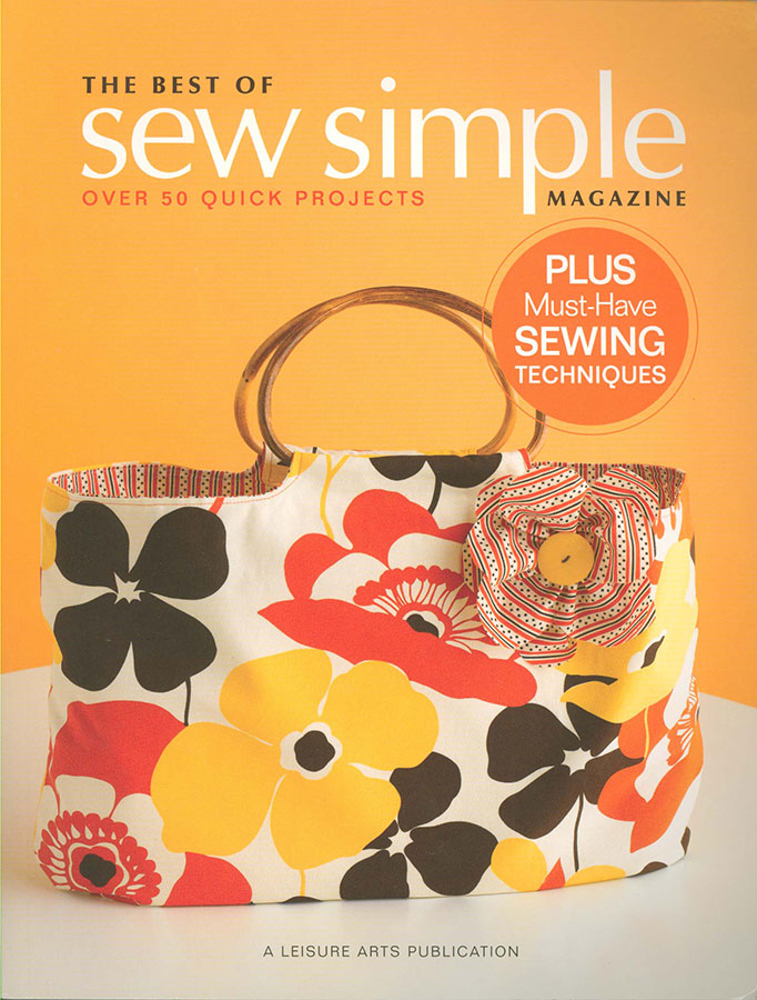 소잉책/ THE BEST OF SEW SIMPLE MAGAZINE: Over 50 Quick Projects-4826