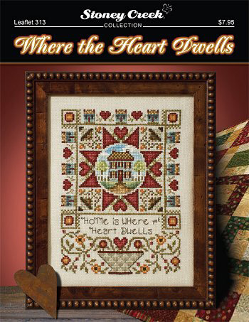 십자수도안책 Stoney/ WHERE THE HEART DWELLS-313