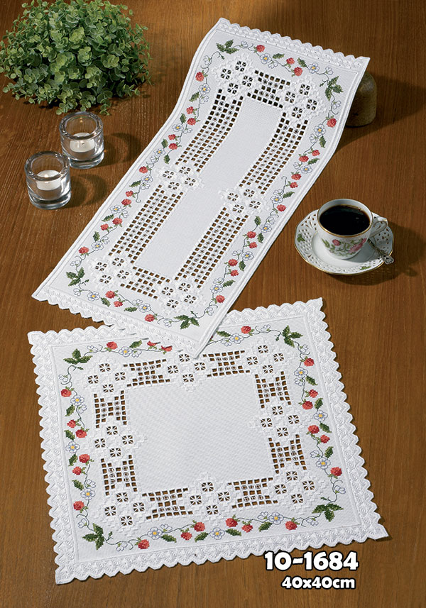 Permin/Hardanger(하덴거패키지) 테이블매트 Hardanger(하덴거패키지)-10-1684