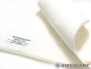 쯔바이 자수원단 25카운트(=10fils)-DUBLIN-ANTIQUE WHITE(메디치원단)/3604-101