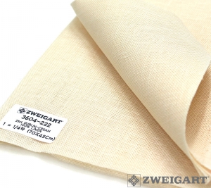 쯔바이 자수원단 25카운트(=10fils)-DUBLIN-CREAM(메디치원단)/3604-222