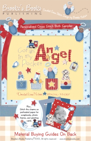 외국 십자수패키지 Brookes 실없는Kit/ ANGEL IN MY POCKET BOY Chart Pack-17786