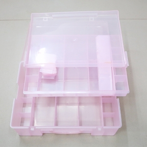 보빈함(실케이스 실박스 실보관함)-3단특대-핑크/17800