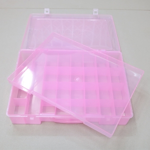 보빈함(실케이스 실박스 실보관함)-2단특대-핑크/17802