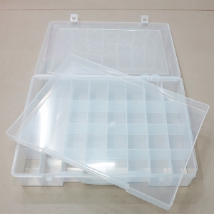 보빈함(실케이스 실박스 실보관함)-2단특대-흰색/17803