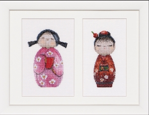 외국 십자수패키지 Thea Gouverneur/ KOKESHI DOLL(18ct)-TG547A