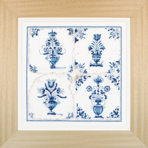 외국 십자수패키지 Thea Gouverneur/ ANTIQUE TILES, FLOWER VASES(36ct)-TG483