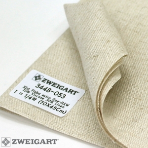 쯔바이 자수원단 32카운트-Floba extra fine-RAW/3448-053