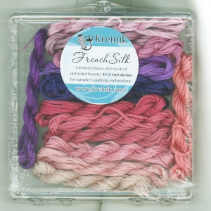 Kreinik 자수실 French Silk Berry Collection/KM-FSC-1 (비닐포장)