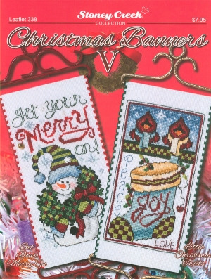 십자수도안책 Stoney/ CHRISTMAS BANNERS V-338