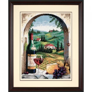 Dimensions TAPESTRY(니들포인트패키지) Tuscan View(면실)-20054