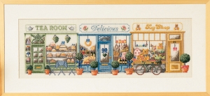 외국 십자수패키지 Permin/Shopping Street-70-5404