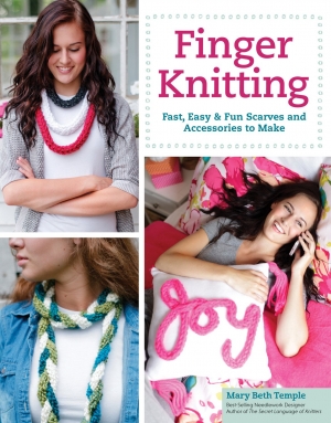 Knit Book/ Finger Knitting: Fast, Easy & Fun Scarves and Accessories to Make (Design Originals)-DOR5481