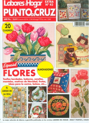 스페인 십자수잡지 Labores del Hogar PUNTO DE CRUZ-No. 43 (15173)