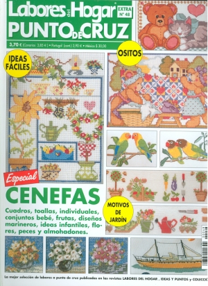 스페인 십자수잡지 Labores del Hogar PUNTO DE CRUZ-No. 48 (15124)