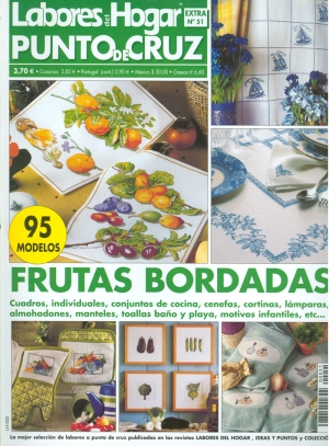 스페인 십자수잡지 Labores del Hogar PUNTO DE CRUZ-No. 51 (15151)