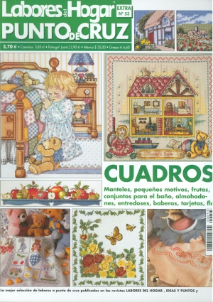 스페인 십자수잡지 Labores del Hogar PUNTO DE CRUZ-No. 53 (15153)