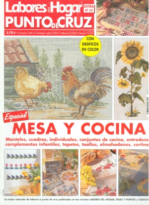 스페인 십자수잡지 Labores del Hogar PUNTO DE CRUZ-No. 54 (15254)