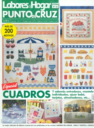 스페인 십자수잡지 Labores del Hogar PUNTO DE CRUZ-No. 56 (15256)