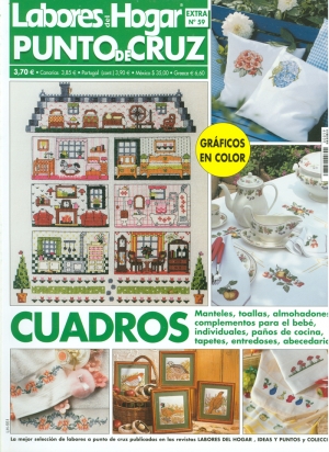 스페인 십자수잡지 Labores del Hogar PUNTO DE CRUZ-No. 59 (15259)