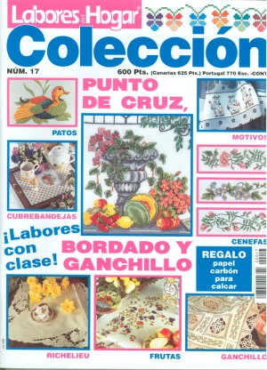 스페인 종합자수잡지 Labores del Hogar Coleccion-No. 17 (15157)