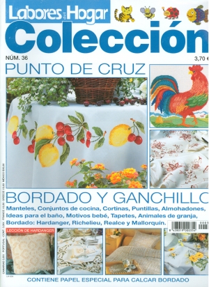 스페인 종합자수잡지 Labores del Hogar Coleccion-No. 36 (15136)